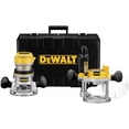 thumbnail image 1 of Kit combinado de enrutadores DEWALT DW618PK de 2,25 HP con funda rígida, 1 of 8