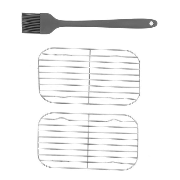 BBQ Grill Grates Replacement, Durable Cooking Grid Grates 2pcs For Patio Barbecue For RV Use