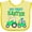 Banana, variant on Inktastic My First Easter Bunny and Tractor Boys or Girls Baby Bib
