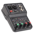 thumbnail image 3 of 2 Canales Mezclador de audio, Placa de Sonido de la Fuente de Alimentación USB Portátil Compacta para Karaoke de Internet, 3 of 7