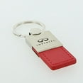 thumbnail image 2 of Infiniti Keychain & Keyring - Duo Premium Red Leather, 2 of 7