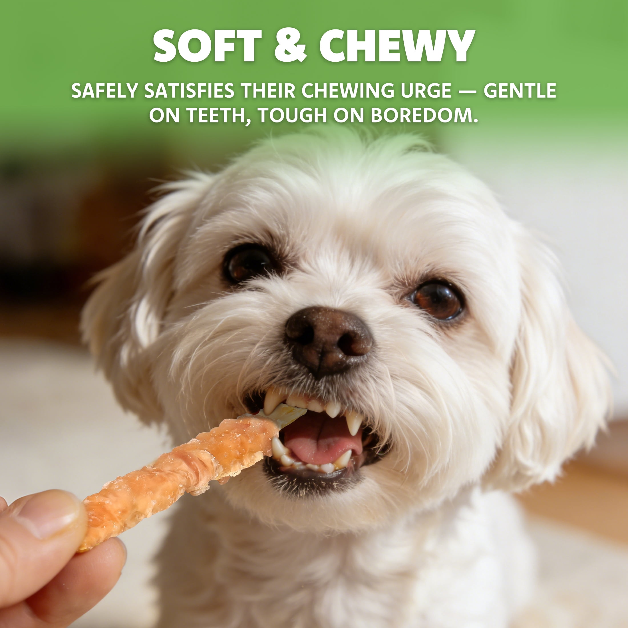 (2 pack) MON2SUN Chicken Wrapped Cod Fillet Small Dog Treats, 13 oz (36 Count)