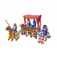 thumbnail image 2 of PLAYMOBIL Super 4 Royal Tribune Building Kit with Alex Figure, Includes Sir Gareth and Golden Teapot, 2 of 2