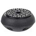 thumbnail image 1 of Sungmor Calentador de Tetera de Hierro Fundido Negro - Calentador de Velas Estilo Japonés para Tetsubin, Base Duradera Que Retiene el Calor para Teteras, Diseño Tradicional, 1 of 8