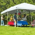 thumbnail image 4 of Ozark Trail 20x10 ft Pop Up Canopy Tent with Wheeled Bag, White, Straight Leg, 4 of 9