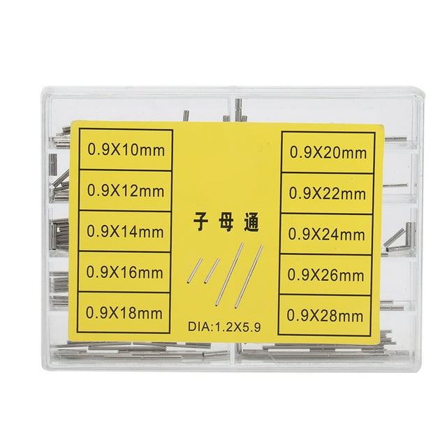 Strap Tubes Pins,10 Types Watch Strap Watch Strap Tubes Strap Repairing Tool Eco-Friendly Materials