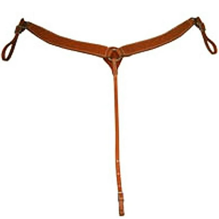 UPC: 0765839809230 | 28AI Hilason Western Horse Tack Straight 1.25 Inch Bridle Leather Breast Collar Brown