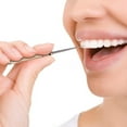 thumbnail image 4 of Wosthever Kit de palillos de dientes multifuncionales de titanio para exteriores, llavero con arma de hilo dental, equipo de Picnic, abridor, Artesanía, 4 of 6