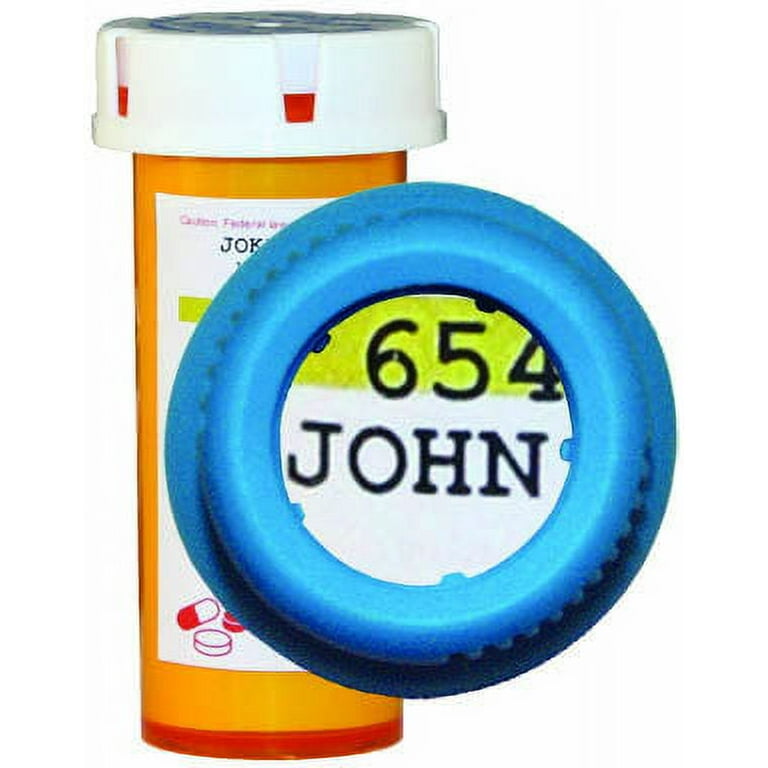 Jokari Easy Open Prescription Medicine Bottle Opener and Built In  Magnifying Glass 2 Pack. 