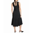 thumbnail image 2 of Theory womens  Tie Neck Dress, 10, Black, 2 of 3