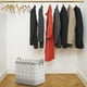 thumbnail image 5 of Bolsas grandes para ropa y mantas, organizador impermeable plegable extra grande para mudanzas, residencia o casa - tela resistente con cremallera, 5 of 5