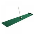 thumbnail image 4 of PENGXIANG Tapis de Putting Intérieur Golf - Trou Réglable et Retour Automatique de Balle Mini Golf Vert - Aide à l'Entraînement d'Alignement et de Distance 6*1 Pieds, 4 of 9