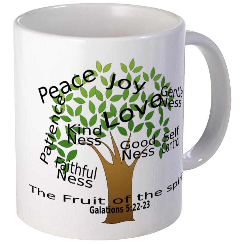 CafePress Fruit Of The Spirit Mug Unique Coffee Mug, Coffee Cup