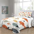 thumbnail image 4 of Home Bedding Set Fish Shell Comforter Cover Set Teen Adult Creative Seafloor Bedspreads,Queen (90"x90"), 4 of 5