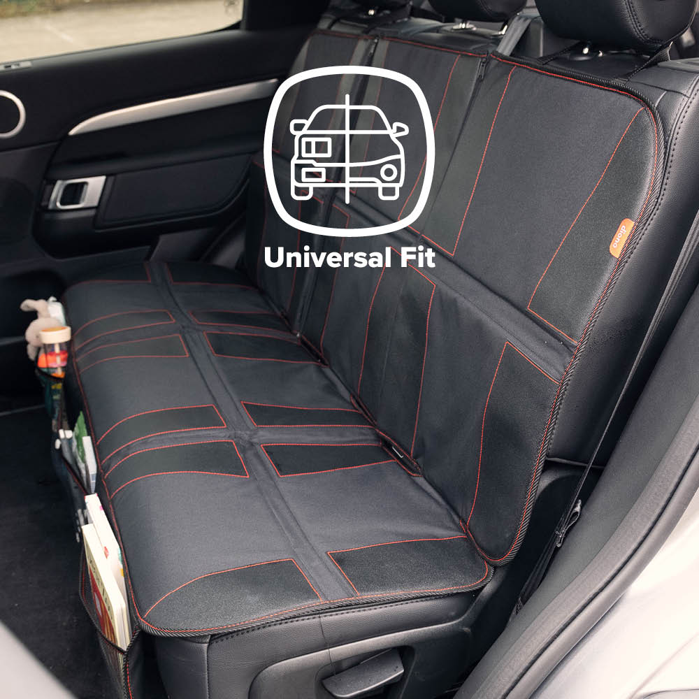Diono Ultra Mat Fits3 Across Extra Large Car Seat Protector, Black 