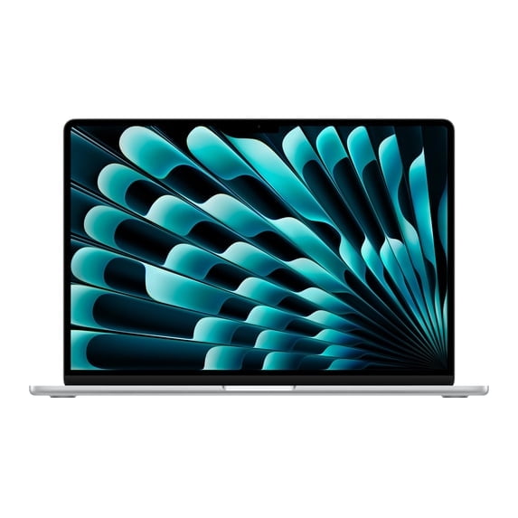 Pre-Owned Macbook Air 15.3-inch (10-GPU, Silver) 4.05Ghz 8-Core M3 (2024) Laptop 256GB SSD HD & 16GB RAM
