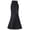 Z1296 Black, variant on Landzoo Women'S Skirts Solid Color Elastic Waist Summer Cozy Soft Women Fish Tail Skirt Size S Red