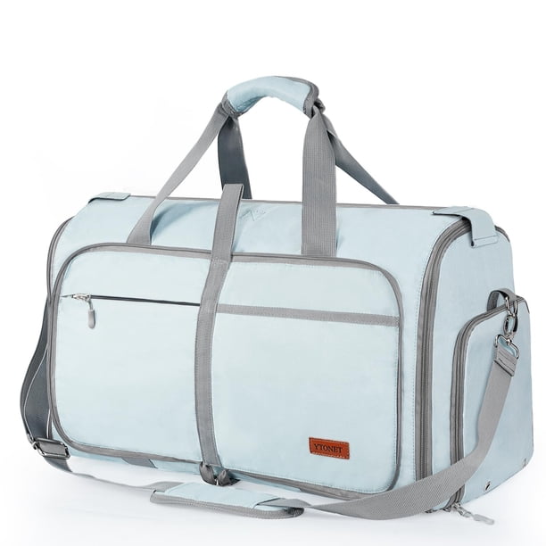 Bolsa Duffle Plegable Ytonet para Ropa de Viaje con Compartimento para Zapatos