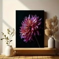 thumbnail image 6 of Deep Pink Dahlia Flower Canvas Wall Art for Living Room Bedroom Office Hallway Modern Home Decor, 6 of 8