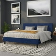 thumbnail image 3 of Flash Furniture Bedford Tufted Upholstered King Size Headboard in Navy Fabric, 3 of 6