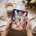 thumbnail image 3 of Happy New Year Basenji Chills on Year-End Party Spiral Bound Journal African Barkless Dog Lover 5x7in Spiral Notebook - 12023, 3 of 5
