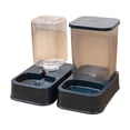 thumbnail image 2 of Dvkptbk plastic bowl Cats Bowl Two In One Drinking Water Dog Water Bowl Rice Bowl Pet Bowl Drinking Water Feeding All One Suitable for Dogs and Cats To Live and Drink Water, 2 of 6