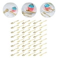 thumbnail image 6 of WORGEOUS 48Pcs Plastic Spoons Forks Disposable Cutlery Ice Cream Dessert Spoon Forks Party Supply, 6 of 8