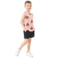 thumbnail image 4 of Watermelon Slices on Pink Background Vest Undershirt Tank Top Sleeveless Quick Dry L, 4 of 7