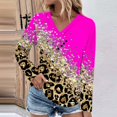thumbnail image 2 of Dyegold Womens Fashion Teen Girls Casual Loose Tops Henley Shirts For Women Womens Shirts Casual Summer Y2K Clothes Oversized ​Halloween ​Denim Shirts For Women Trendy ​Women's Fall Trends, 2 of 5