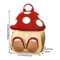 thumbnail image 7 of Jiibva Mushroom Shaped Casual Backpack, Lightweight Neoprene Small Daypack for Daily Use, 7 of 7