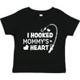 thumbnail image 3 of Inktastic I Hooked Mommy's Heart with Fishing Rod Boys or Girls Toddler T-Shirt, 3 of 5
