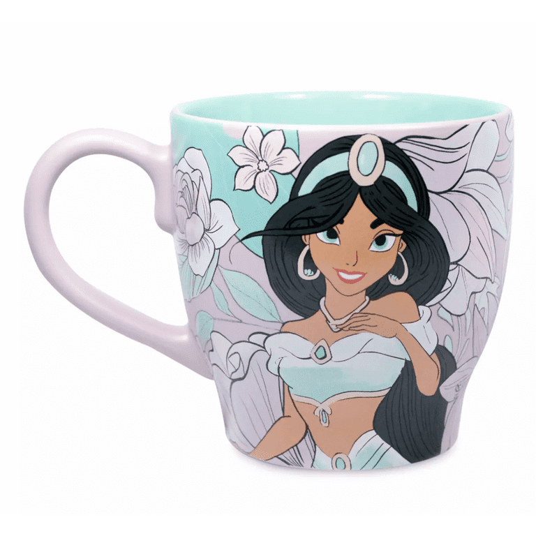 Jasmine And Aladdin Magic Carpet Ride Disney 14oz Mug Silver Buffalo – Mug  Barista