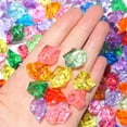 thumbnail image 3 of 600 Pcs Fake Ice Rocks,Happon Acrylic Ice Clear Rocks Fake Diamonds Clear Plastic Crystals Fake Crushed Ice Rocks Acrylic Gems for Vase Fillers Party Decor, 3 of 7