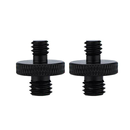 

2pcs Standard Screws 1/4 -20 Male to M4 M5 M6 M8 M10 Male Threaded Tripod Screw Adapter Camera Mounting Converter Screw
