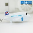thumbnail image 5 of NaierhgAirplane LED Sound Keyring Car Key Chain Handbag Hanging Decor Gift, 5 of 7