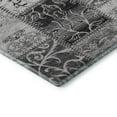 thumbnail image 4 of Addison Rugs Mayfield Washable Transitional Panel Gray Round Rug, 8' x 8', 4 of 5