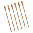 thumbnail image 2 of Cuchara De Café De Madera, Natural, Suave, Sin Rebabas, Vintage, Resistente Al Calor, Mango Largo, Cuchara De Madera, Resistente Y Duradera Para El Hogar, 2 of 8