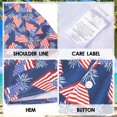 thumbnail image 7 of Hawaiian Shirt for Men Tropical Shirts Summer Beach Button Down Short Sleeve Luau Aloha Floral Cruise Vacation Outfit 2026, 7 of 7
