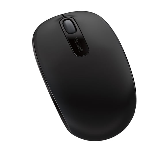 Ratón móvil inalámbrico Microsoft 1850 negro para PC/Mac