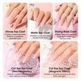 thumbnail image 5 of Gellen 24Pcs Gel Nail Polish Set, 20Colors Classic Vibrant Gel Polish with Base Coat & Glossy Matte Cateye Top Coat, HEMA TMPTA TPO 3-Free Red Pink Green White UV Cured Soak off Nail Kit for Women, 5 of 9