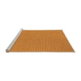 thumbnail image 2 of Ahgly Company Machine Washable Indoor Square Solid Orange Modern Area Rugs, 8' Square, 2 of 4