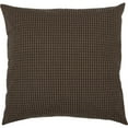 thumbnail image 3 of VHC Brands Kettle Grove Window Curtain, Euro Sham Fabric, Black, 26x26, 3 of 6