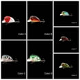 thumbnail image 5 of 3D Eyes Wobblers Fish Popper Triangle Hooks Fishing Lures Bass Tackle Deep Diving Crankbait Hard Plastic Bait COLOR B, 5 of 8