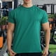 thumbnail image 1 of pstuiky Camisa de manga corta para hombre, Blusas casuales de verano para hombre, de manga corta, color liso, con cuello redondo y para fitness ropa de hombre xxxl, 1 of 4