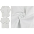 thumbnail image 4 of ToBeInStyle Baby's 4-Pack Long Sleeve Ultra-Soft Cotton Kimono Wrap Tee Shirt Top - White - 6-9 Months, 4 of 4