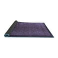 thumbnail image 2 of Ahgly Company Indoor Round Abstract Blue Modern Area Rugs, 4' Round, 2 of 4
