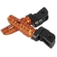 thumbnail image 2 of Par de pedales de motocicleta CNC estriberas de aleación de aluminio anodizado reposapiés de motocicleta naranja Jadeshay  A, 2 of 8