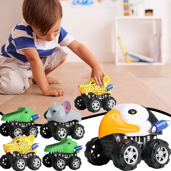 Daiosportswear Toy for Kids Four-Wheel-Drive Inertial Sport Utility Vehicle Children's Toy Car