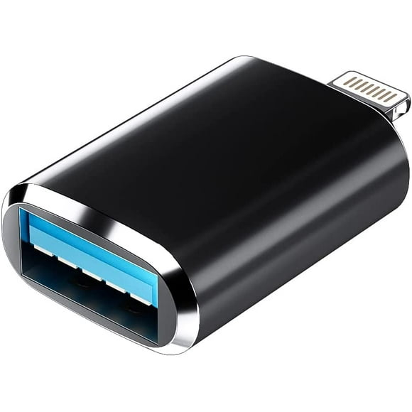 shiyou-Lightning to USB Iphone OTG Adapter Dongle Camera Card Reader Flash Drive Mouse Keyboard MIDI Hub Data Sync Compatible with Apple 11 12 13 Pro Max Mini Xr X Xs Se 7 8 Plus Ipad Air Piano Conve