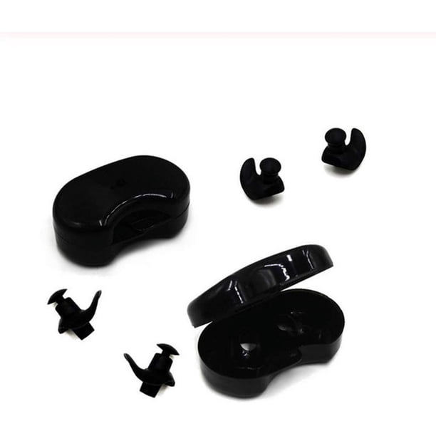 Lot De 3 Paires Bouchons D'Oreilles Piscine Enfants – Silicone Souple Étanché, Protection Natation Surf Bain, Rose/Orange/Violet